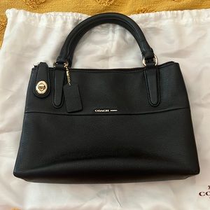 Coach Mini Borough Bag, Black